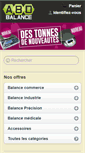 Mobile Screenshot of abd-balance.fr